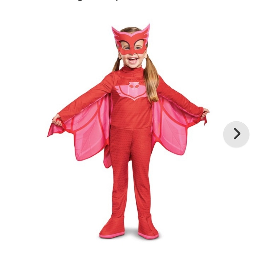 Pjmasks Owlette Costume Halloween toddler 3T-4T girl